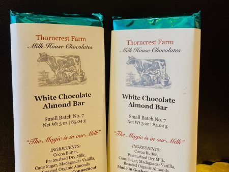 White Chocolate Almond Bar For Cheap