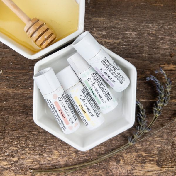 By the Case - Beeswax, Raw Honey and Tallow Lip Balms Discount