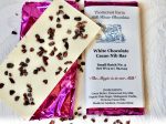 White Chocolate Cacao Nib Bar Online now