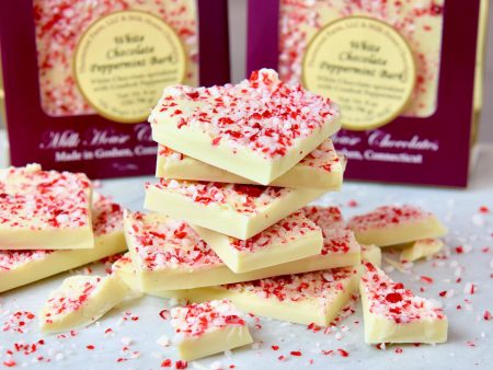 White Chocolate Peppermint Bark on Sale