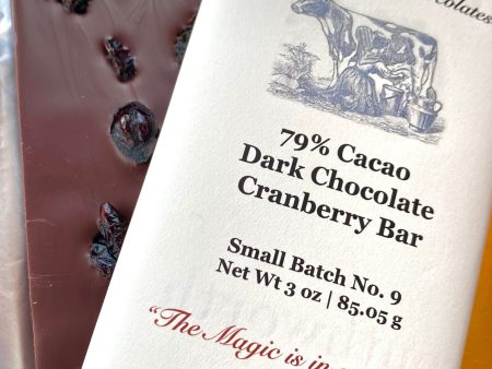 Dark Chocolate Cranberry Bar Online now