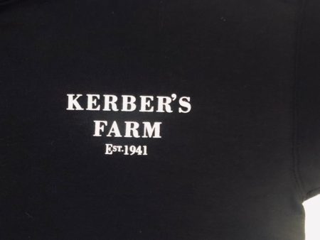 Black Kerber s Farm Hoodie - Adult Sizes For Discount