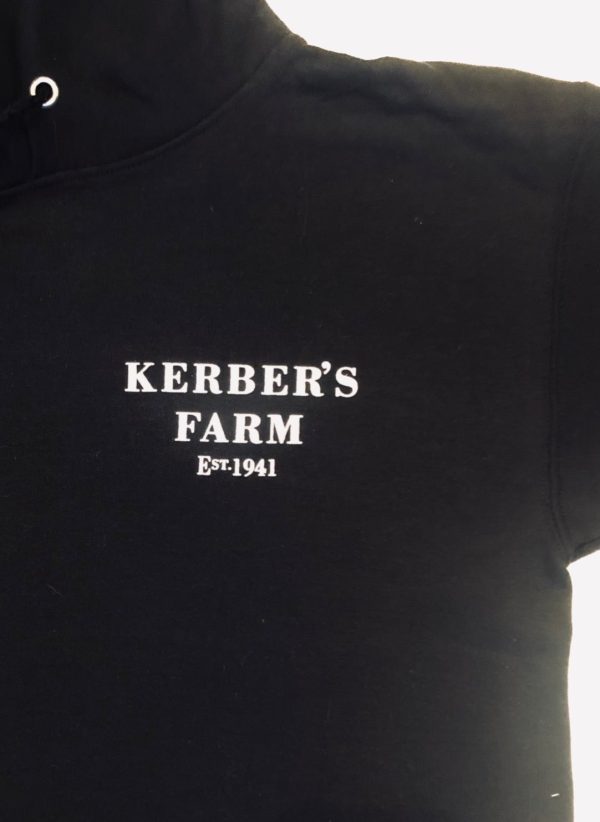 Black Kerber s Farm Hoodie - Adult Sizes For Discount