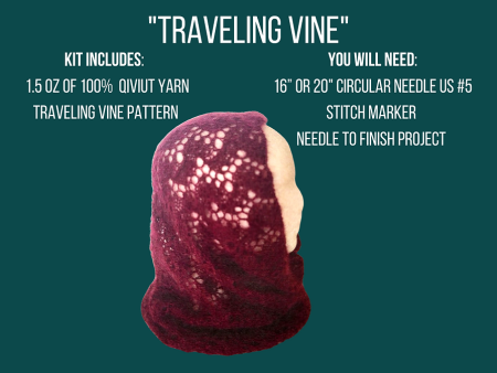 Traveling Vine Smoke Ring Knitting Kit Fashion