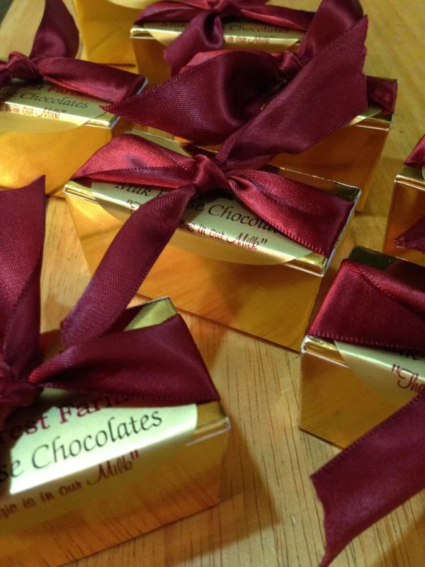 Bespoke Wedding Favor - 2 Piece Chocolate Box For Cheap