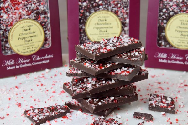 Dark Chocolate Peppermint Bark Fashion