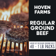 40 lb Bulk Case -REGULAR Ground Beef on Sale