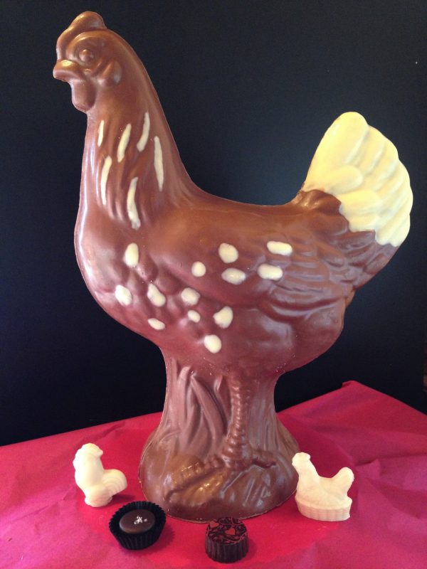 Rooster Chocolate Centerpiece For Discount