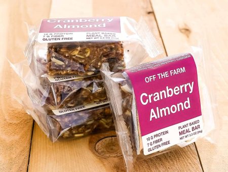 Cranberry Almond Meal Bar - Box of 12 Online now