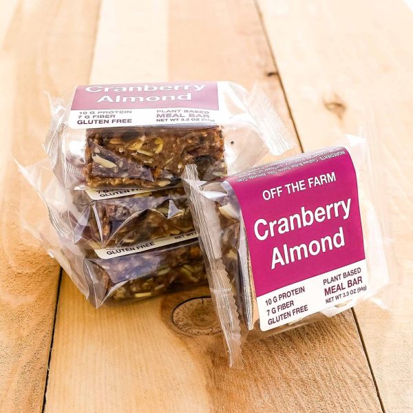 Cranberry Almond Meal Bar - Box of 12 Online now