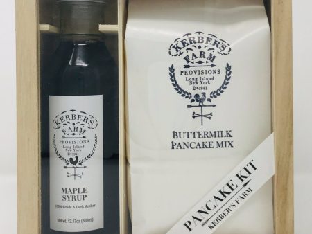 Buttermilk Pancake and Maple Syrup Gift Crate Online Sale