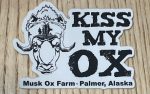 Kiss My Ox Sticker Supply