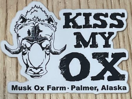 Kiss My Ox Sticker Supply