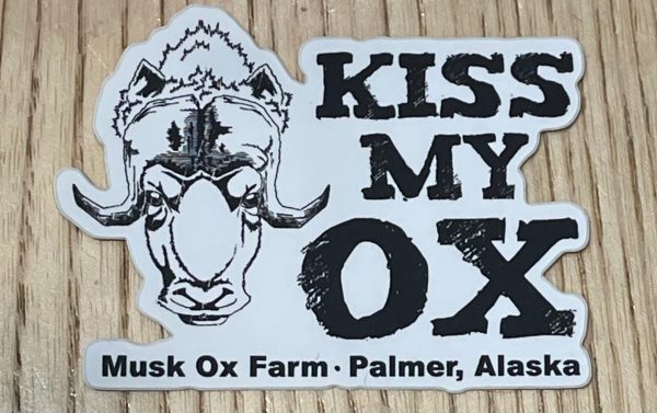 Kiss My Ox Sticker Supply