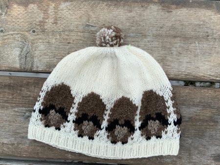 White Musk Ox Herd Circle Qiviut Blend Hat Sale