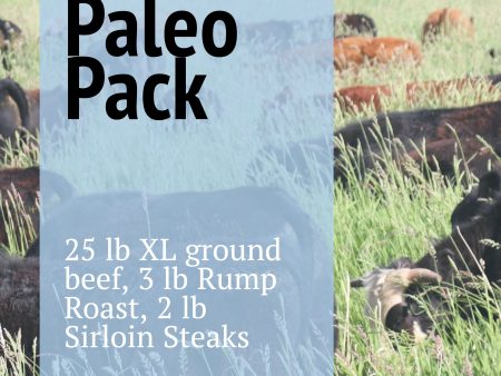 Paleo Freezer Pack - Organic, Grass Finished - 30 lbs Hot on Sale