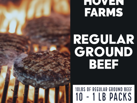 10 lb Pack REGULAR Ground Beef Discount