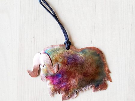 Copper Musk Ox Ornament Hot on Sale