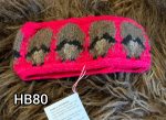 Merino Wool Pink Herd Circle Headbands Online Hot Sale