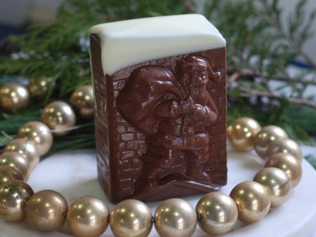 Santa s Milk Chocolate Chimney Fashion