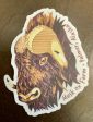 Bull Musk Ox Sticker Supply