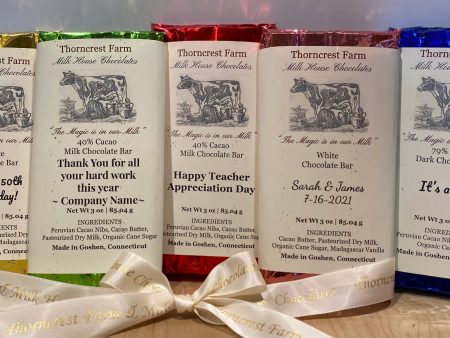 Chocolate Bars with Custom Labels for Events Sale