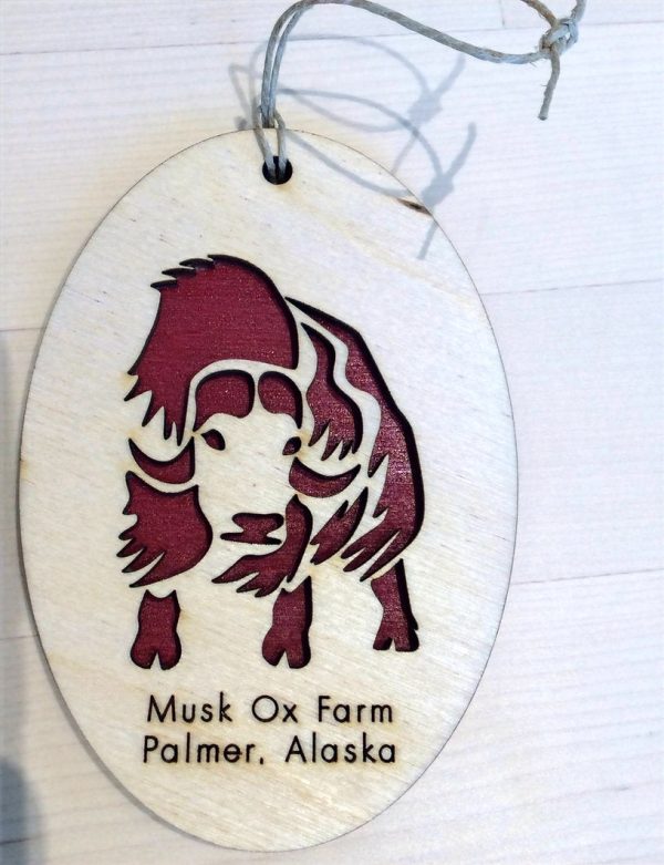 Musk Ox Farm Ornament For Sale