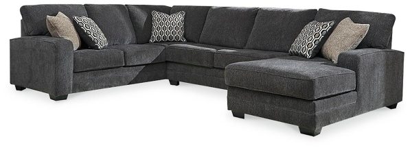 Tracling 3-Piece Sectional with Chaise For Sale