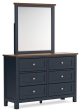 Landocken Dresser and Mirror For Cheap