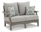 Visola Outdoor Loveseat Conversation Set Online