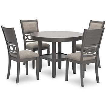 Wrenning Dining Table and 4 Chairs (Set of 5) Online