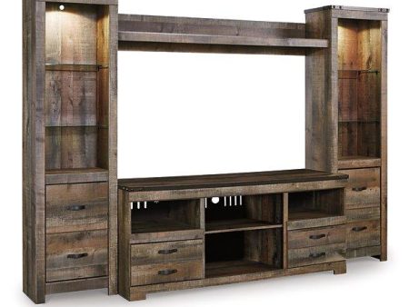 Trinell 4-Piece Entertainment Center For Sale