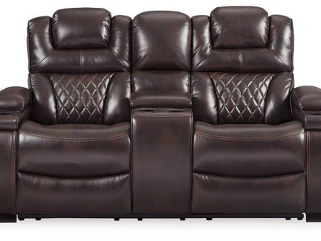 Warnerton Power Reclining Loveseat with Console Online Hot Sale