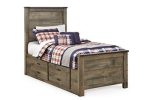 Trinell Youth Bed with 2 Storage Drawers Online Sale