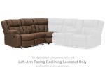 Trail Boys 2-Piece Reclining Sectional Fashion