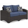 Windglow Outdoor Loveseat with Cushion Supply