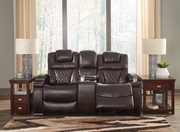 Warnerton Power Reclining Loveseat with Console Online Hot Sale