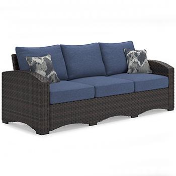 Windglow Outdoor Sofa with Cushion For Sale