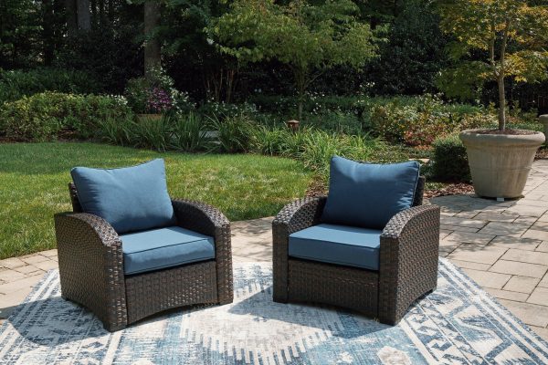 Windglow Outdoor Lounge Chair with Cushion Online