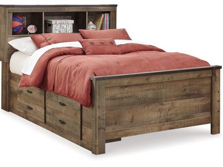 Trinell Bed with 2 Sided Storage Online Hot Sale