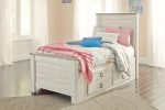 Willowton Bed with 2 Storage Drawers Online Hot Sale