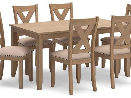 Sanbriar Dining Table and Chairs (Set of 7) Online Hot Sale