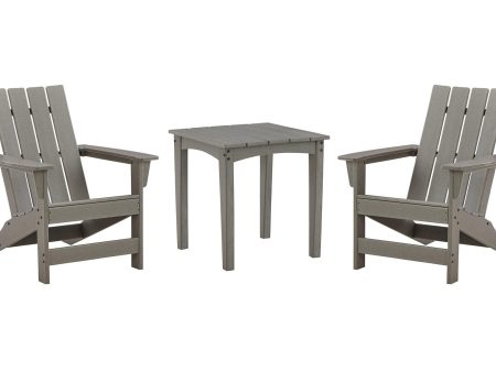 Visola Outdoor Adirondack Chair Set with End Table Online