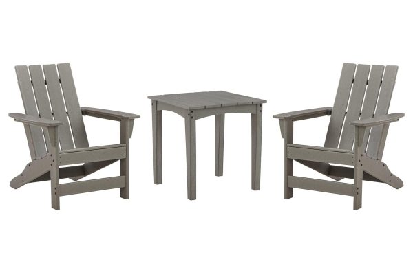 Visola Outdoor Adirondack Chair Set with End Table Online