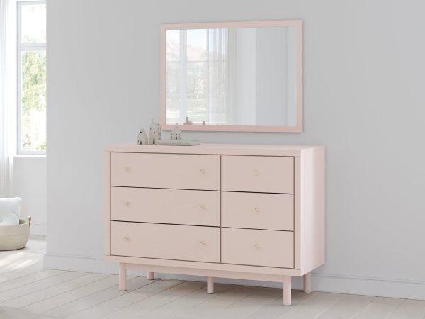 Wistenpine Dresser and Mirror Online now