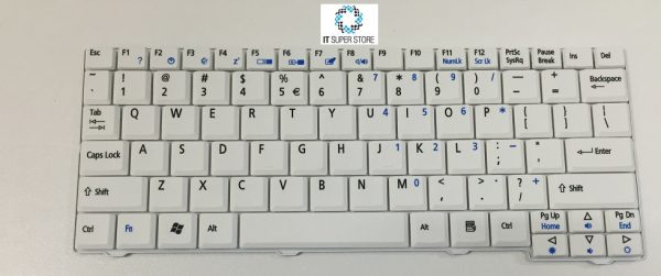 Acer Aspire One A110X ZG5 Series Laptop Keyboard White V091946BS1 Hot on Sale