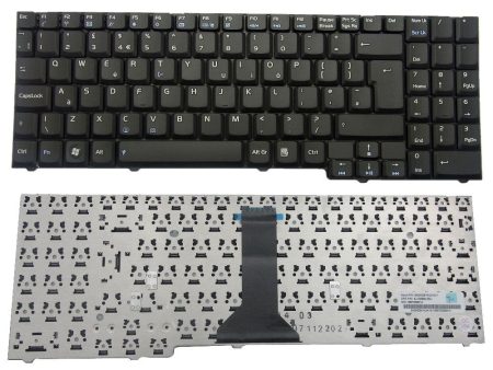 Asus M51K M51KR-AS007C M51 M51V M51E M51SN F7 F7E F7F Laptop Keyboard 9J.N0B82.00U - Lot of 6 Keyboards Hot on Sale