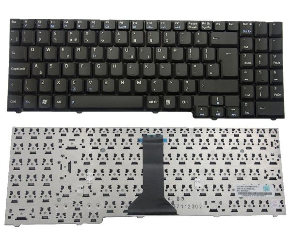 Asus M51K M51KR-AS007C M51 M51V M51E M51SN F7 F7E F7F Laptop Keyboard 9J.N0B82.00U - Lot of 6 Keyboards Hot on Sale