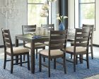 Rokane Dining Table and Chairs (Set of 7) For Sale