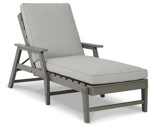 Visola Chaise Lounge with Cushion Online Sale